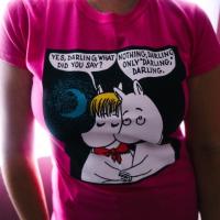 Moomin adult tshirt xS