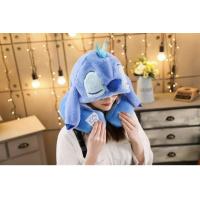 Stitch plush neck pillow 