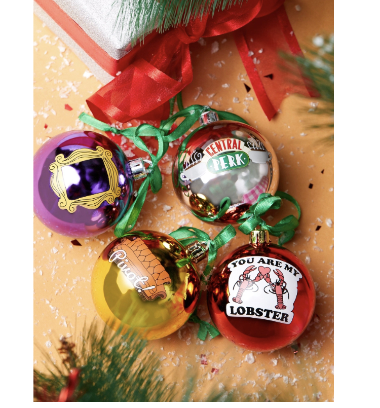 Friends Tree Ornament  Decorations- Set Of 4