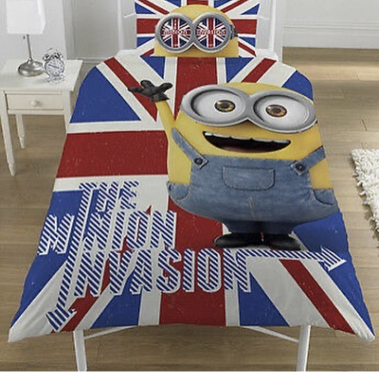 Minion single  duvet 200x135