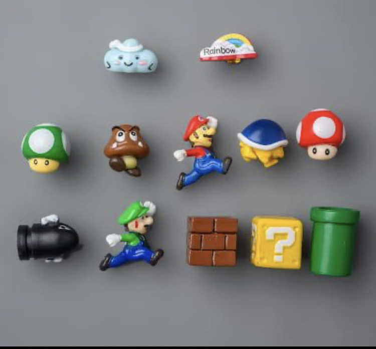 Supermario Magnet set