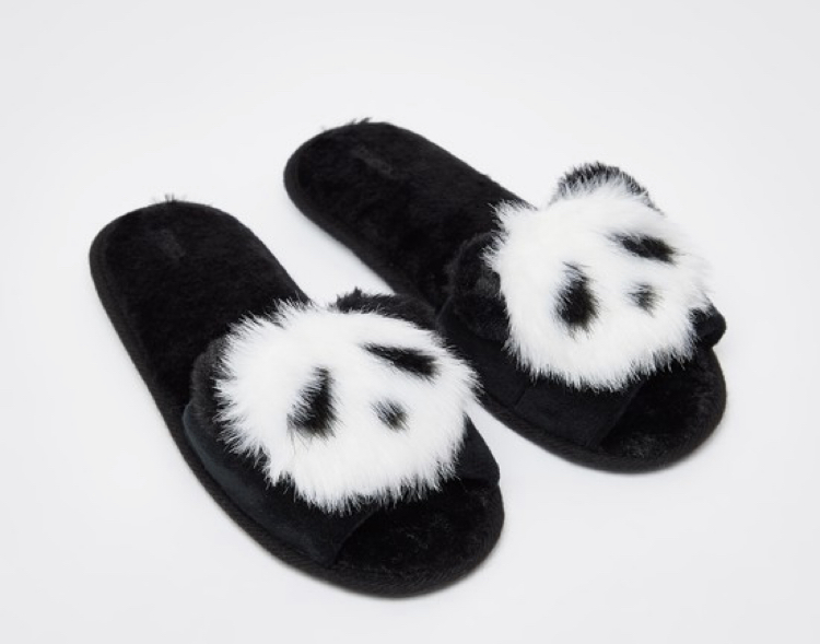 Animal panda slippers size 36