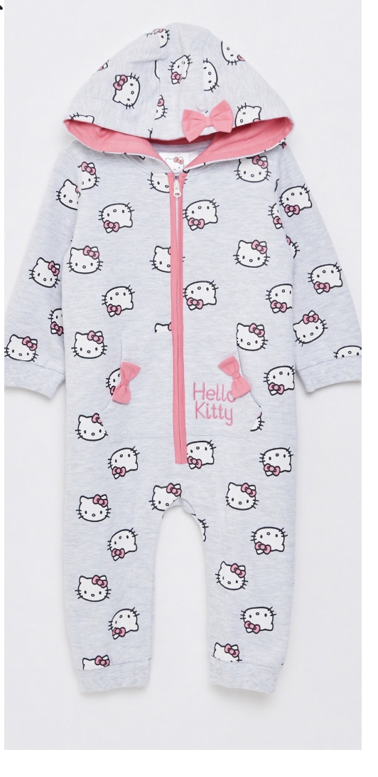 Hello kitty onesie ovaroll kids Size9/12 m