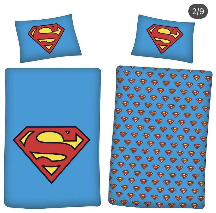 Superman single Duvet 200x135