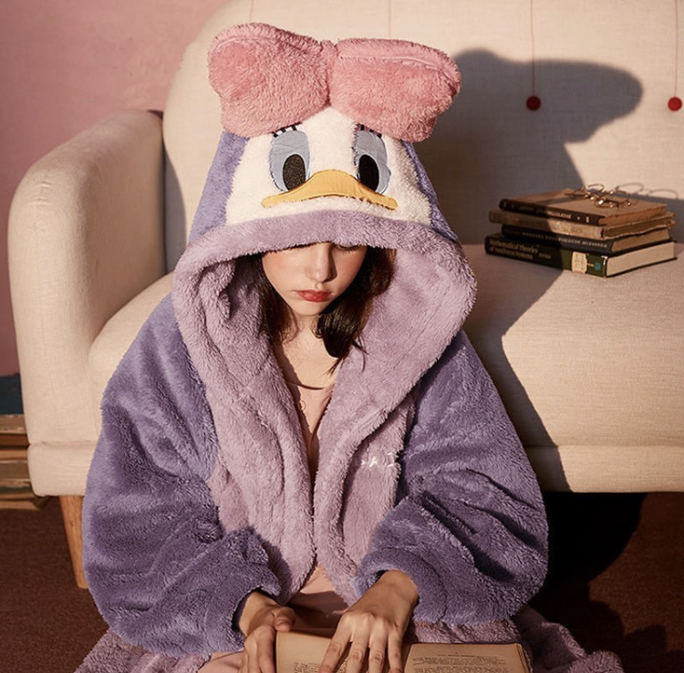 Daisy duck Robe hoddie size m