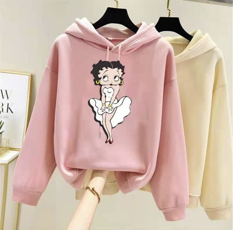 Betty Boop hoodie jaket adult Size L