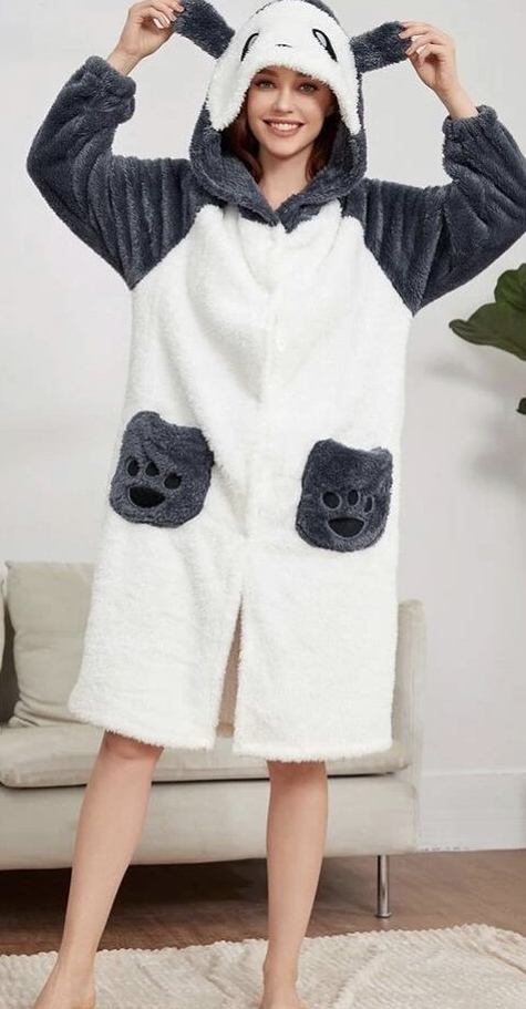 Animal Panda robe L