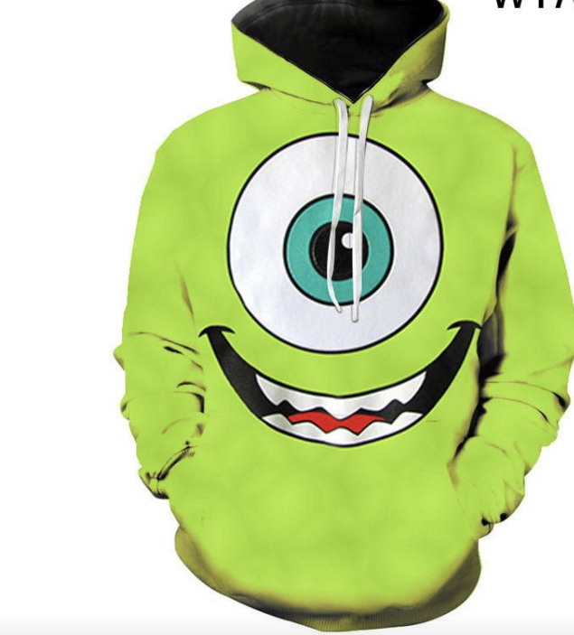 mr.mike monster hoodie size L