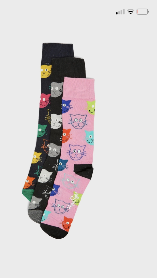 Animal Cat socks set adult size