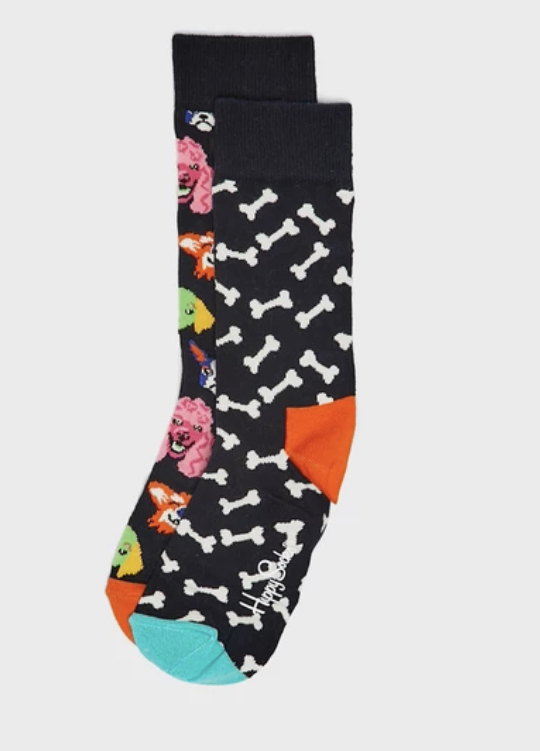 Animal Dog socks set fox Lady and the Tramp adult size