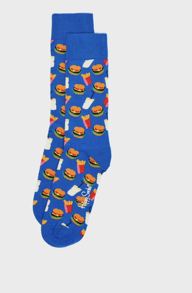 Hamburger adult socks