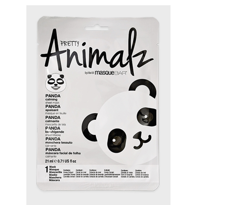 Animal Panda mask face sheet