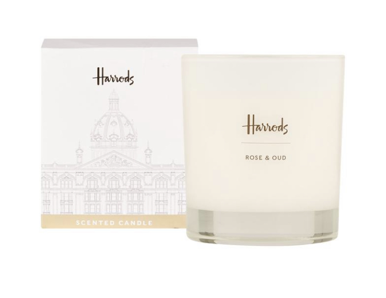 Harrods candle Rose & oud harrods CANDLE (230G)