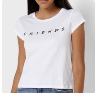 Friends slim tshirt size s