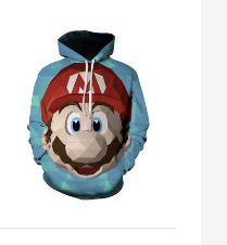 Mario hoodie size L