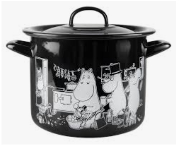 Moomin  enamel big pot 3,5L