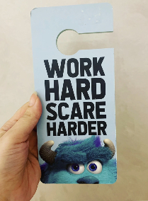 Sulley The Door Hanger