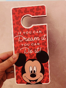 Mickey The Door Hanger