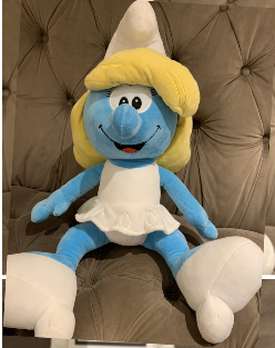 smurfs 60 cm plush