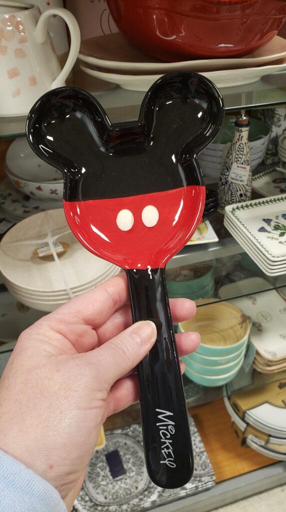 Disney's Mickey Mouse Pant Figural Spoon Rest