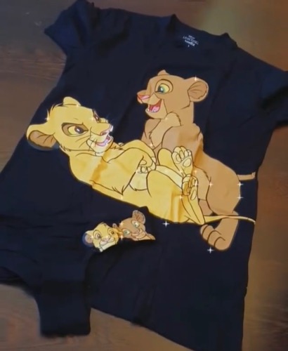 Simba lion king pajama set adult xs