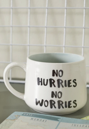 No worries mug