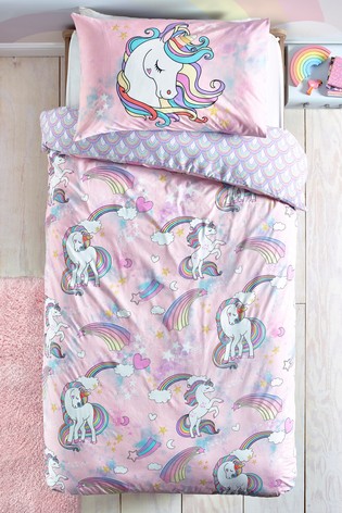 Animal Unicorn duvet single 200x135