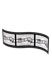 Universal Studios Filmstrip Photo Frame