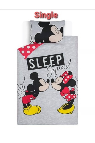 Mickey Mouse duvet & minnie mouse duvet single duvet set