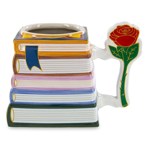 Beauty and the beast mug book mug