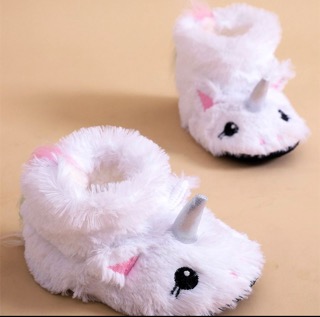 Animal Unicorn slippers kids size s 15