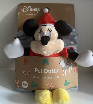 mickey mouse  pet outfit m/L