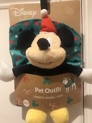 Mickey Mouse  chrismas pet outfit m/L