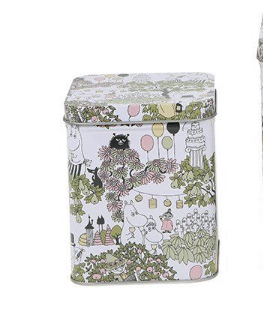 Moomin garden box tin small