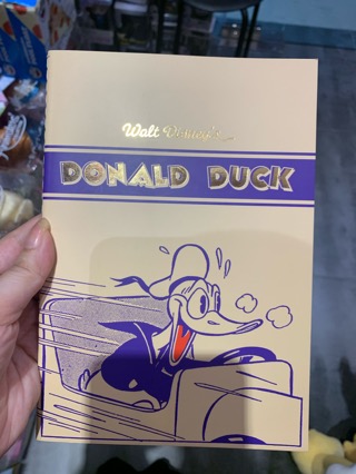 Donald duck notebook