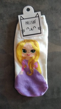 Rapunzel socks kids size