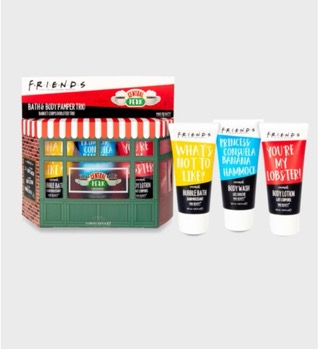 Friends bath & body pamper trio 6 peice