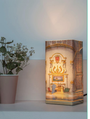 Beauty and the beast light lamp