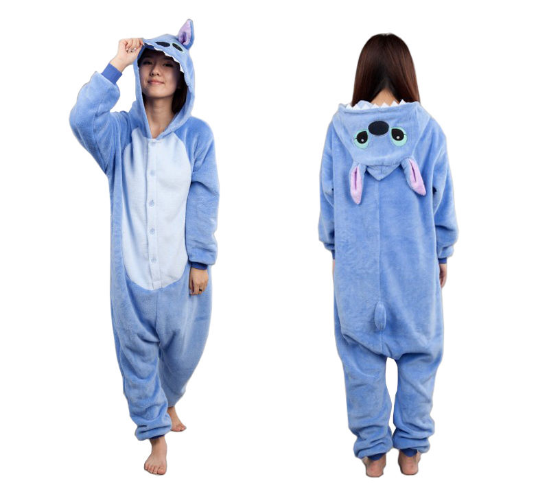 Stitch onesie hoodie pajama  jumpsuit ovaroll adult size s