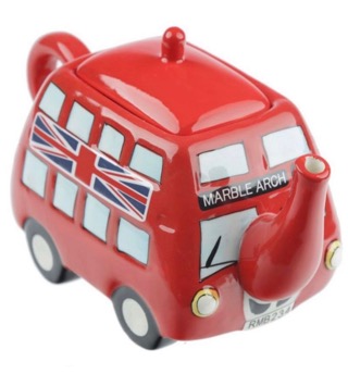 London bus teapot