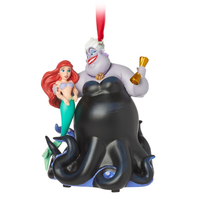 Ariel and Ursula Singing Hanging Ornament