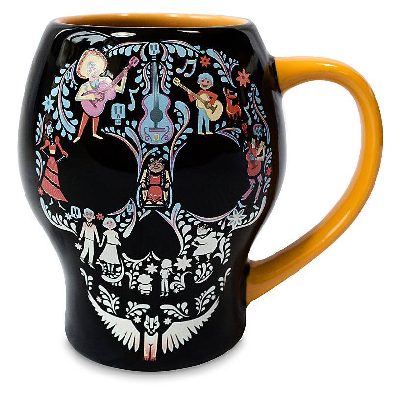 Pixar Coco Skull Heat Changing Mug