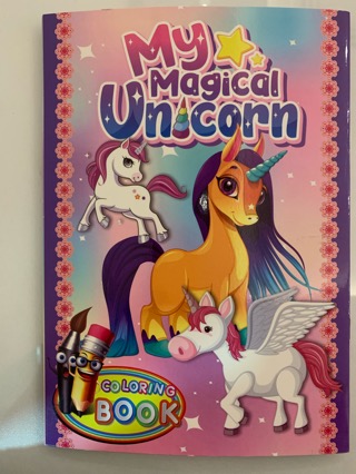 Animal Unicorn coloring book