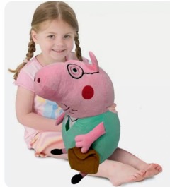 Peppa pig plush 60 cm