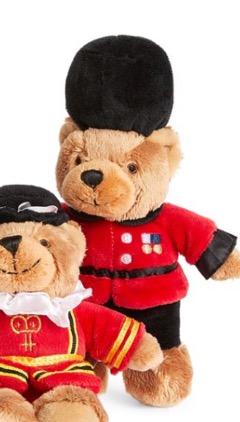 Harrods teddy plush soft toy 20 cm