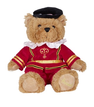 Harrods tiddy soft toy 20 cm