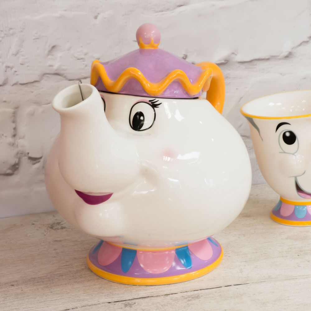 Chip beauty and the beast teapot