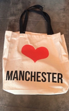 Manchester shipping bag