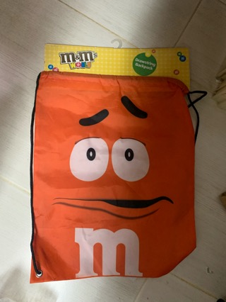 M&ms back bag