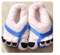 Big feet adult slippers free size